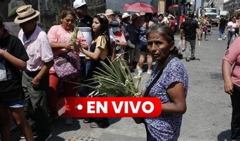 Semana Santa As Se Vivi El Jueves Santo En Per Sociedad La