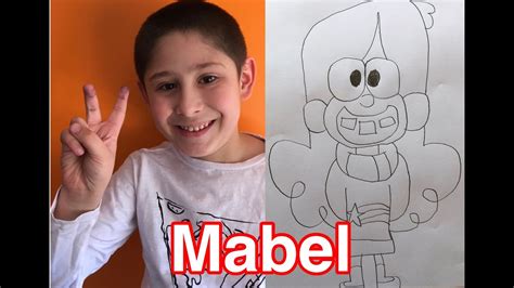 Cómo dibujar a Mabel de Gravity Falls YouTube