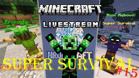 Hrdacraft Super Survival Minecraft Cz Sk Stream Hype Subs