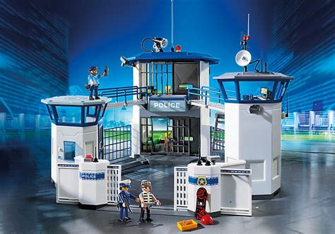 Playmobil City Commissariat De Police Avec Prison 6919