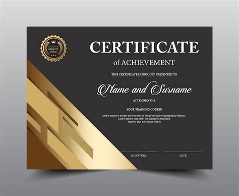 Premium Vector | Certificate layout template design.