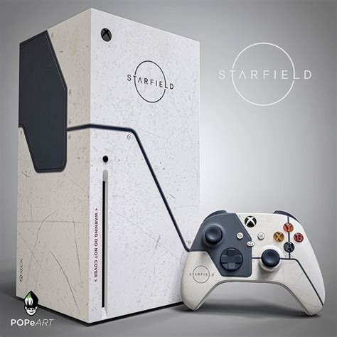 Starfield Limited Edition Xbox Series X Controller Headset Off