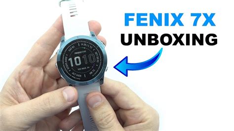 Garmin Fenix 7X Sapphire Solar Mineral Blue DLC Titanium Unboxing 4K