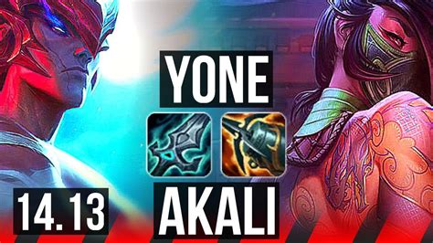 Yone Vs Akali Top 7 Solo Kills 600 Games 1021 Dominating