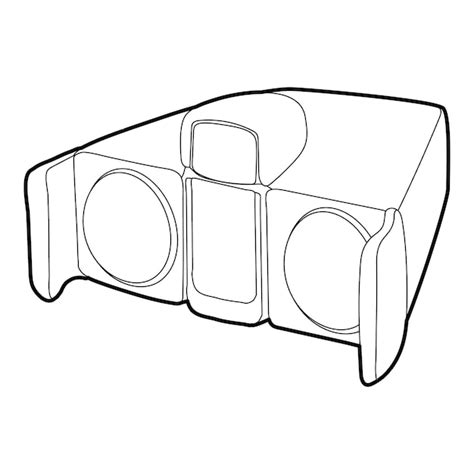 Premium Vector Binoculars Icon Outline Illustration Of Binoculars