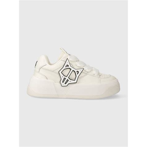 Kožne tenisice Naked Wolfe City boja bijela GLAMI hr