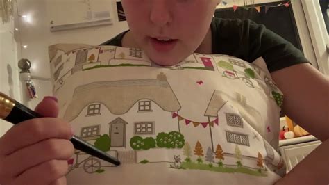 Asmr Pillow Tracing Scratching Tapping Tracing Whispered And Soft