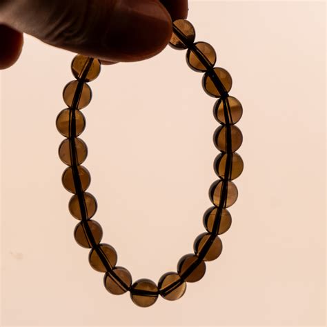 Smoky Quartz Bracelet 8mm - The Crystal Council