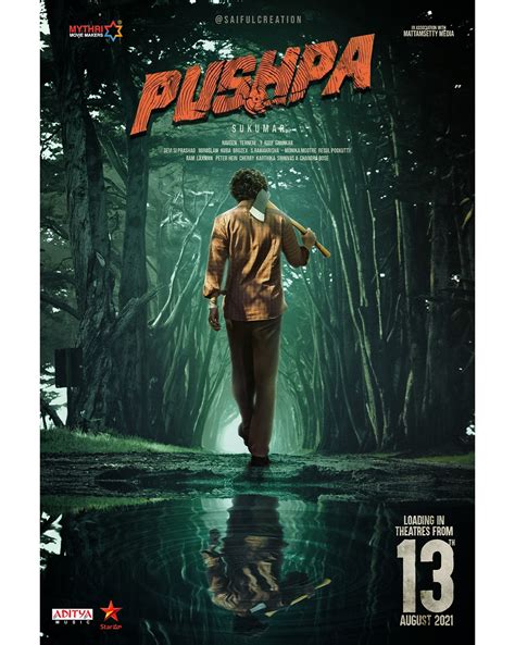 Pushpa Movie Poster on Behance