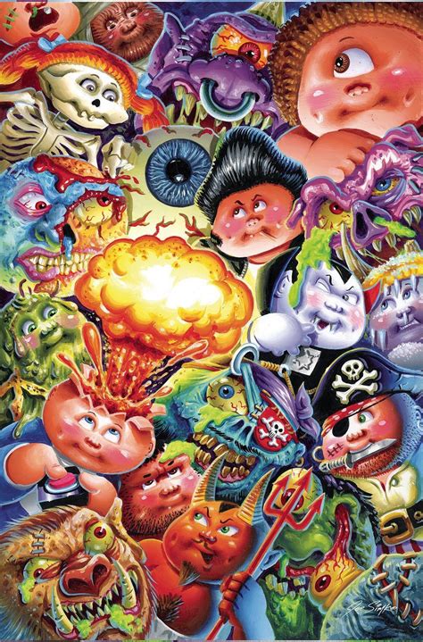 Garbage Pail Kids Wallpapers Top Free Garbage Pail Kids Backgrounds