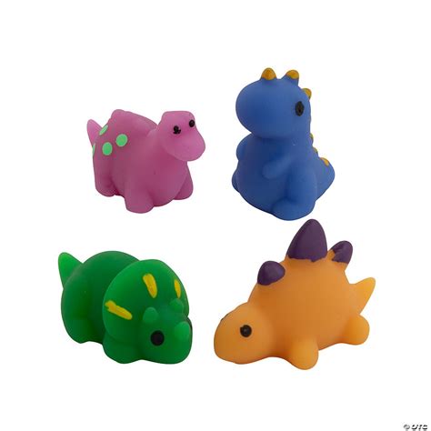 Mini Dinosaur Mochi Squishies 12 Pc Oriental Trading