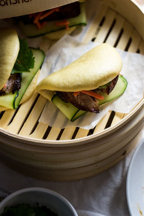 Braised BBQ Pork Belly Steamed Buns Gua Bao Cooking And Beer