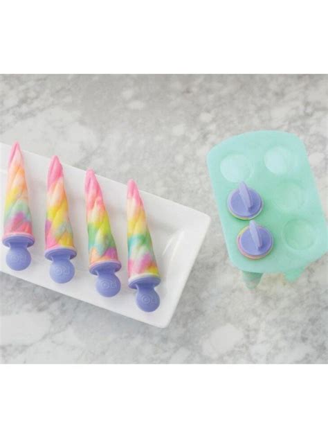 Molde De Silic N Paleta Cuerno De Unicornio Rosanna Pansino Cavidades