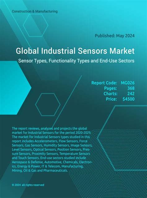 Global Industrial Sensors Market - Sensor Types, Functionality Types and End-use Sectors