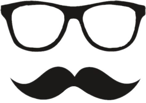 Hipster Glasses Drawing Free Transparent Png Download Pngkey