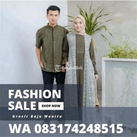 Baju Lebaran Couple Pasangan Remaja Tahun 2023 di Tasikmalaya Jawa Barat - Tribun JualBeli