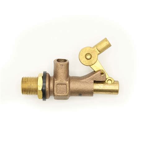 Thrifco 6415137 3 4 Inch MIP X Free Flow Outlet Brass Float Valve With