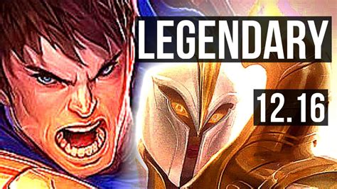 GAREN Vs KAYLE TOP 10 0 4 Legendary 400 Games EUW Master 12