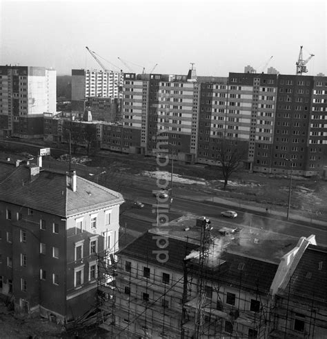 Ddr Fotoarchiv Berlin Baustelle Zum Neubau Eines Wohngebietes An Der