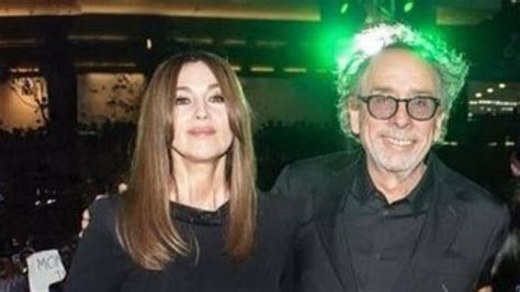 Venezia 24 Monica Bellucci E Tim Burton Rubano La Scena Che Coppia