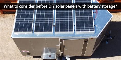 Step By Step Guide Diy Solar Panels With Battery Storage Huntkey And Grevault Battery Energy