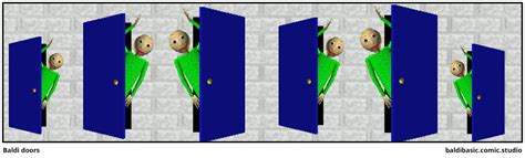 Baldi Doors Comic Studio