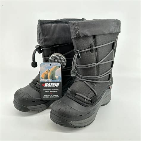 Baffin Polar Proven Arctic Wolf Winter Snow Boots Black Mens Size 7 Ebay