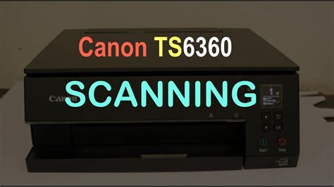 Canon TS6360 Scanning Wi Fi Direct SetUp Review YouTube