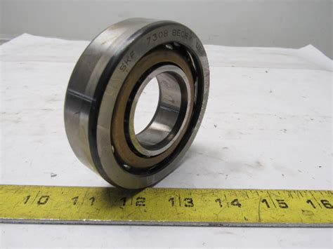 SKF 7308 BECBY ABEC 3 40mm Angular Contact Single Row Ball Bearing