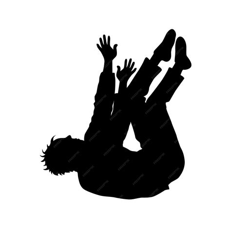 Premium Vector Falling Man Illustration Of Man Falling From The Sky