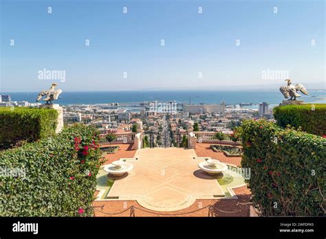 Hanging Gardens Of Haifa Bah G Rten In The City Of Haifa Israel