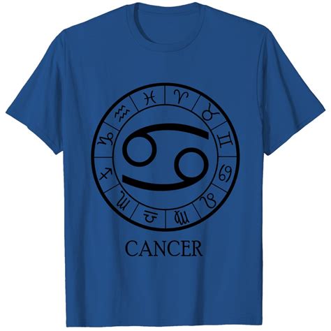 Cancer Astrological Zodiac Sign T Shirt Sold By Carosmith Sku 7123488