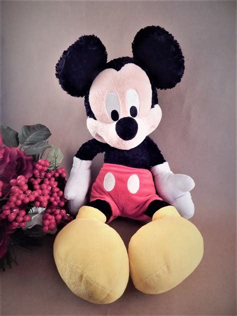 Mickey Mouse Stuffed Plush Animal 19 Toy Authentic Disney Parks