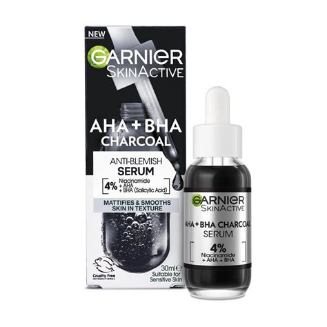 Buy Garnier Pure Active Aha Bha Charcoal Serum Ml Online At Chemist