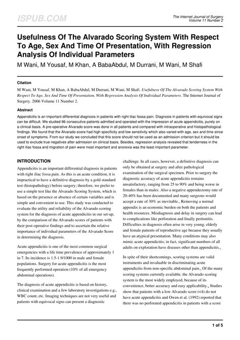 Pdf Usefulness Of Alv Scoring System With Respect To Age Sex And