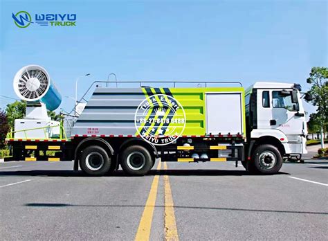 Shacman M3000 6x4 15 Ton Dust Suppression Truck With Water Sparyer