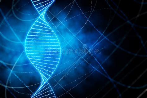 Creative Dna Wallpaper Stock Illustration Illustration Of Glowing