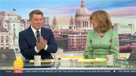 Good Morning Britain S Ben Shephard Suffers Painful Off Screen