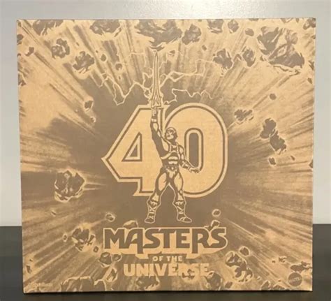 Masters Of The Universe Origins He Man Th Anniversary Pack Mattel