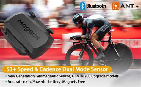 Magene Sensor De Velocidad Cadencia Para Ciclismo Inal Mbrico