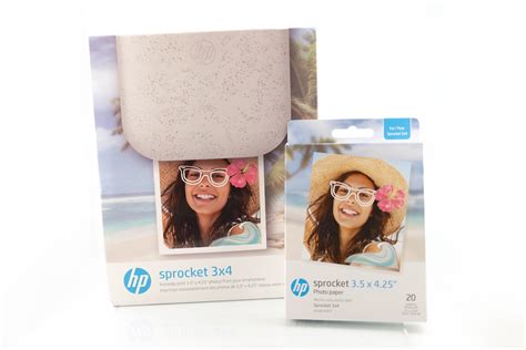 HP Sprocket 3x4 portable instant photo printer review - The Gadgeteer