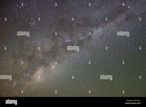 Night sky from San Pedro de Atacama, Chile. Milky Way can clearly be seen Stock Photo - Alamy