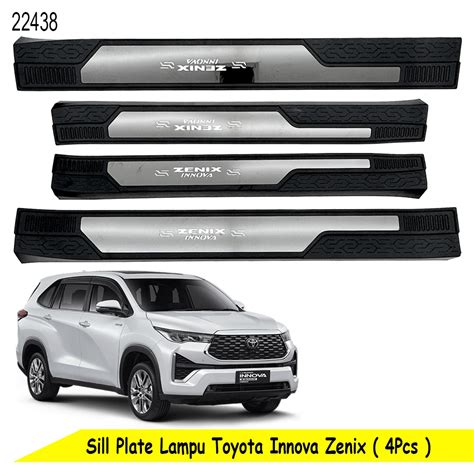 Toyota Innova Zenix Sill Plate Lamp Sillplate Shopee Malaysia