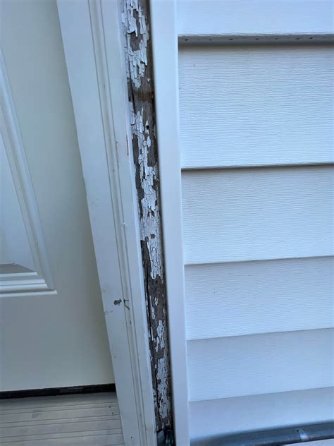 How to fill the siding gaps around this exterior door? : r/Renovations