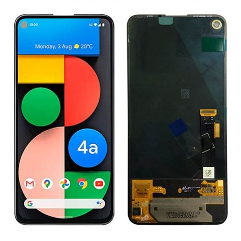 Дисплей Google Pixel 4A 5G с сенсором, черный, оригинал – фото, отзывы ...