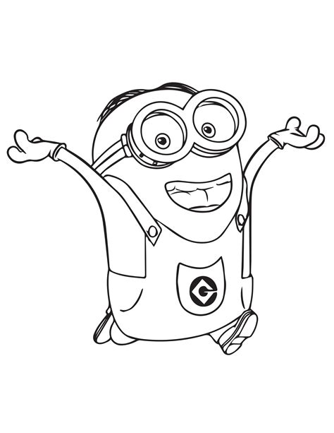 Coloriages les Minions à imprimer