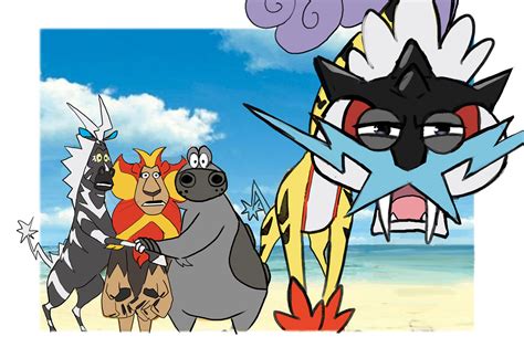 Zebstrika Pyroar Raging Bolt Hippowdon Pyroar And 5 More Pokemon And 1 More Drawn By