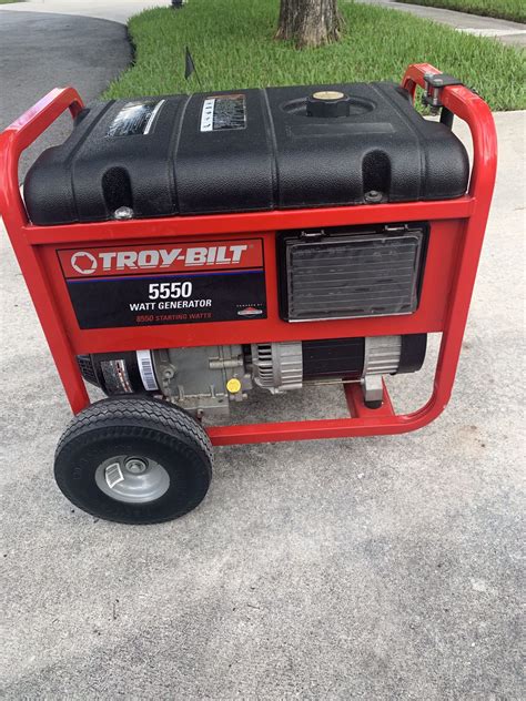 Troy Bilt 5500 Generator For Sale In Miramar Fl Offerup