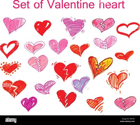 Valentine Love Icons Vector Illustration Stock Vector Image And Art Alamy