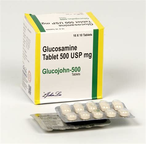 Glucosamine Tablet Glucojohn Strength 500 Mg At ₹ 9200stripe In Mumbai